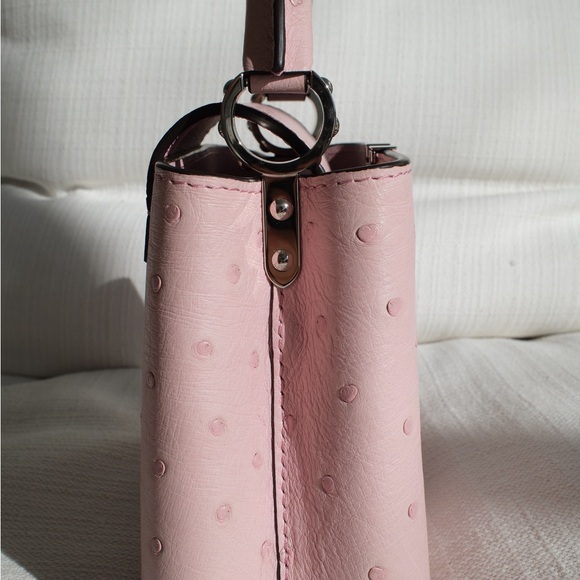Louis Vuitton Pink Mini Capucine - Picture 6 of 15